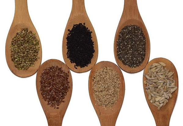 Las semillas son alimentos con fibra soluble e insoluble