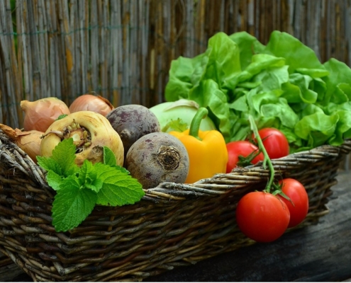 frutas y verduras de temporada en abril