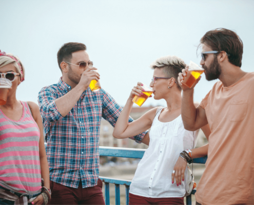 calorías de la cerveza