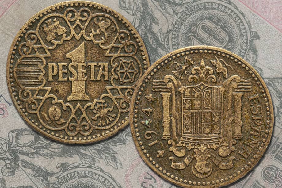 valor de monedas antiguas españolas pesetas