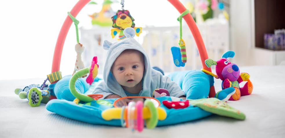 un juguete puede servir para la estimulación temprana de un bebé