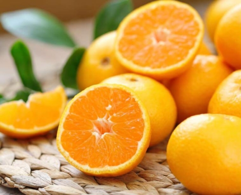 naranjas fruta de temporada de noviembre