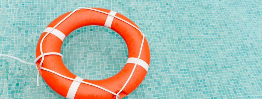 flotador para evitar los accidentes en piscinas