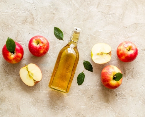 vinagre de manzana botella