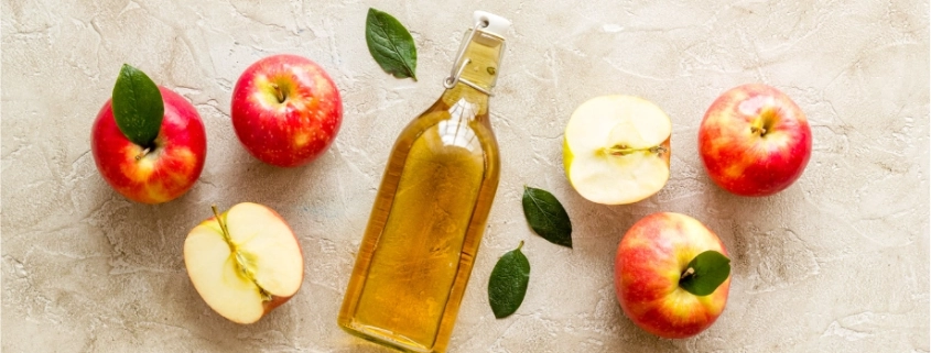 vinagre de manzana botella