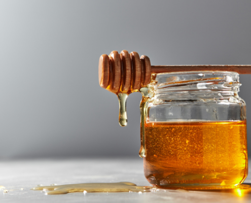propiedas de la miel tarro