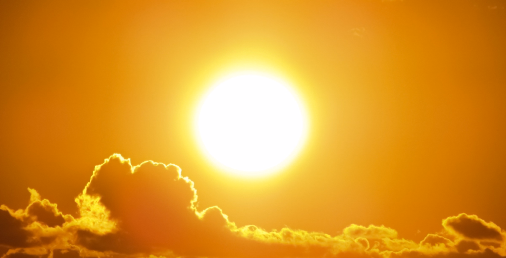 Sol intenso